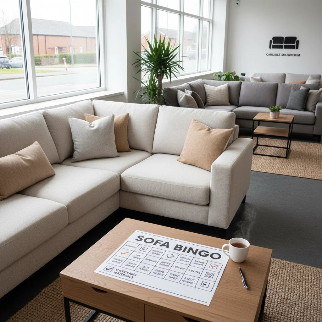 Sofa Shopping Bingo: How Many Boxes Can You Tick at Our Carlisle Showroom?
