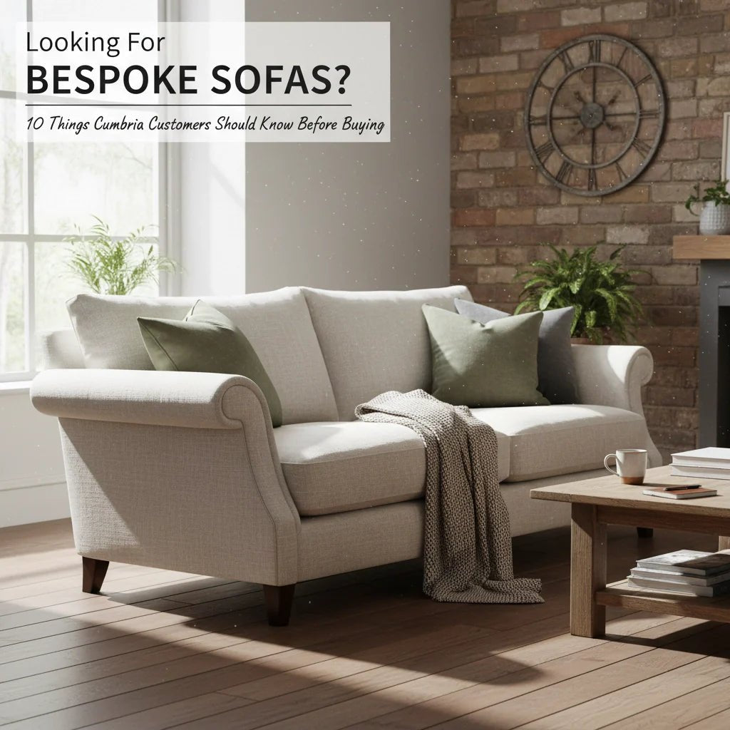 Looking For Bespoke Sofas? Here Are 10 Things Cumbria Customers Should Know Before Buying - Lakeland Sofa Warehouse