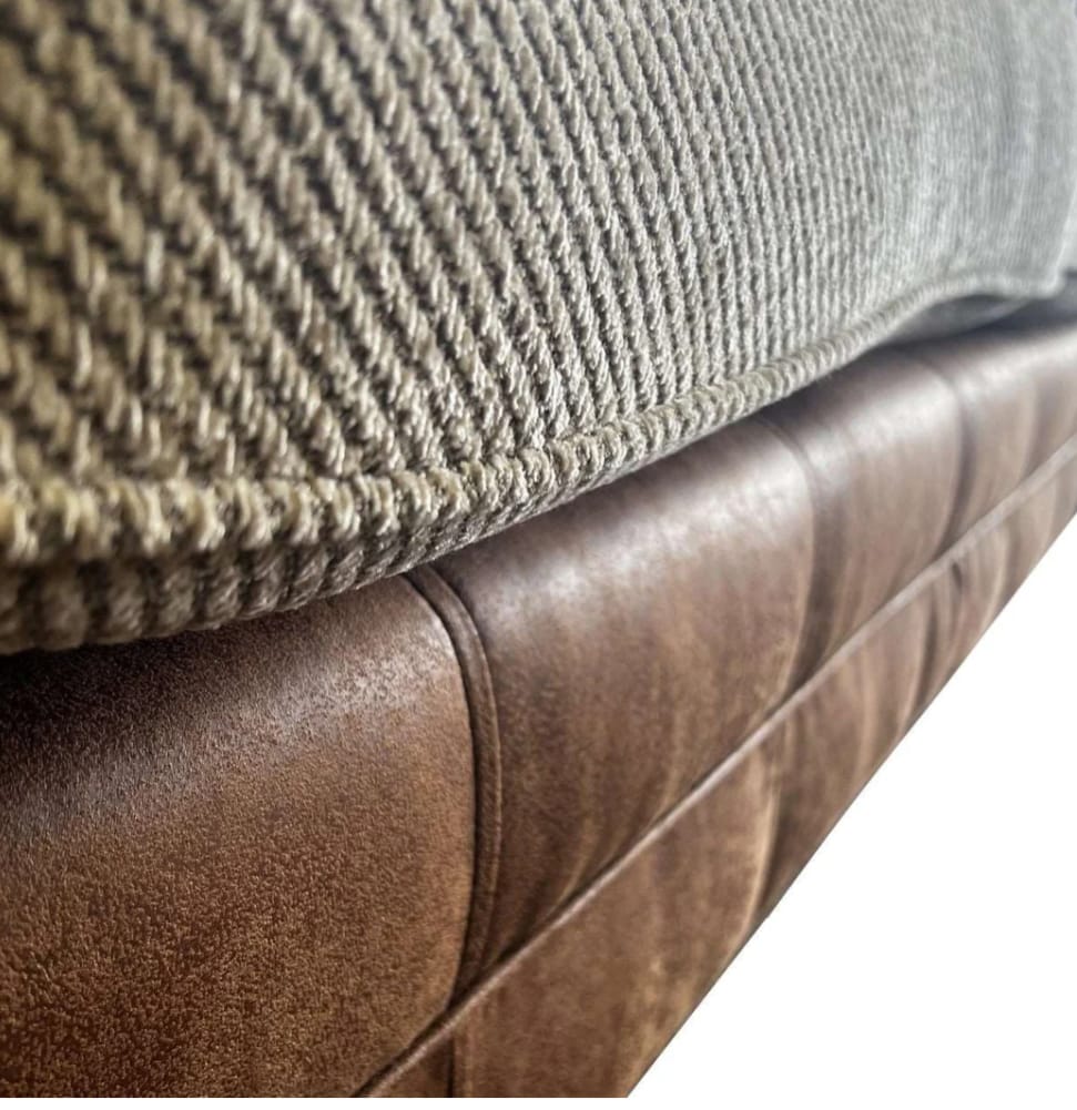 The Darwin Two Tone Fabric Sofa- Lakeland Sofa Warehouse