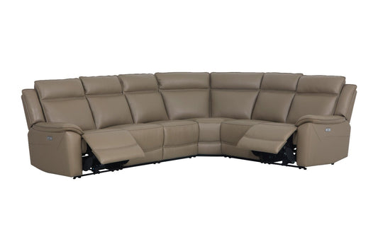 Melnik Real Leather Modular Corner Sofa Collection - Lakeland Sofa Warehouse