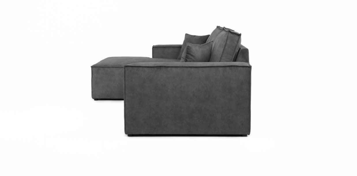 Appleby Grey Fabric Modular Corner Sofa