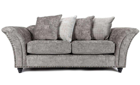Calder Fabric Sofa Collection - Alaska Platinum & StoneSuites and sofasLakeland Sofa Warehouse