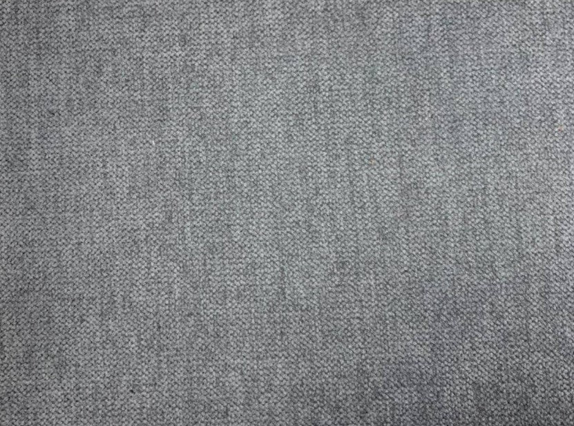 Gray fabric texture for Carnabie U Shaped sofa upholstery.