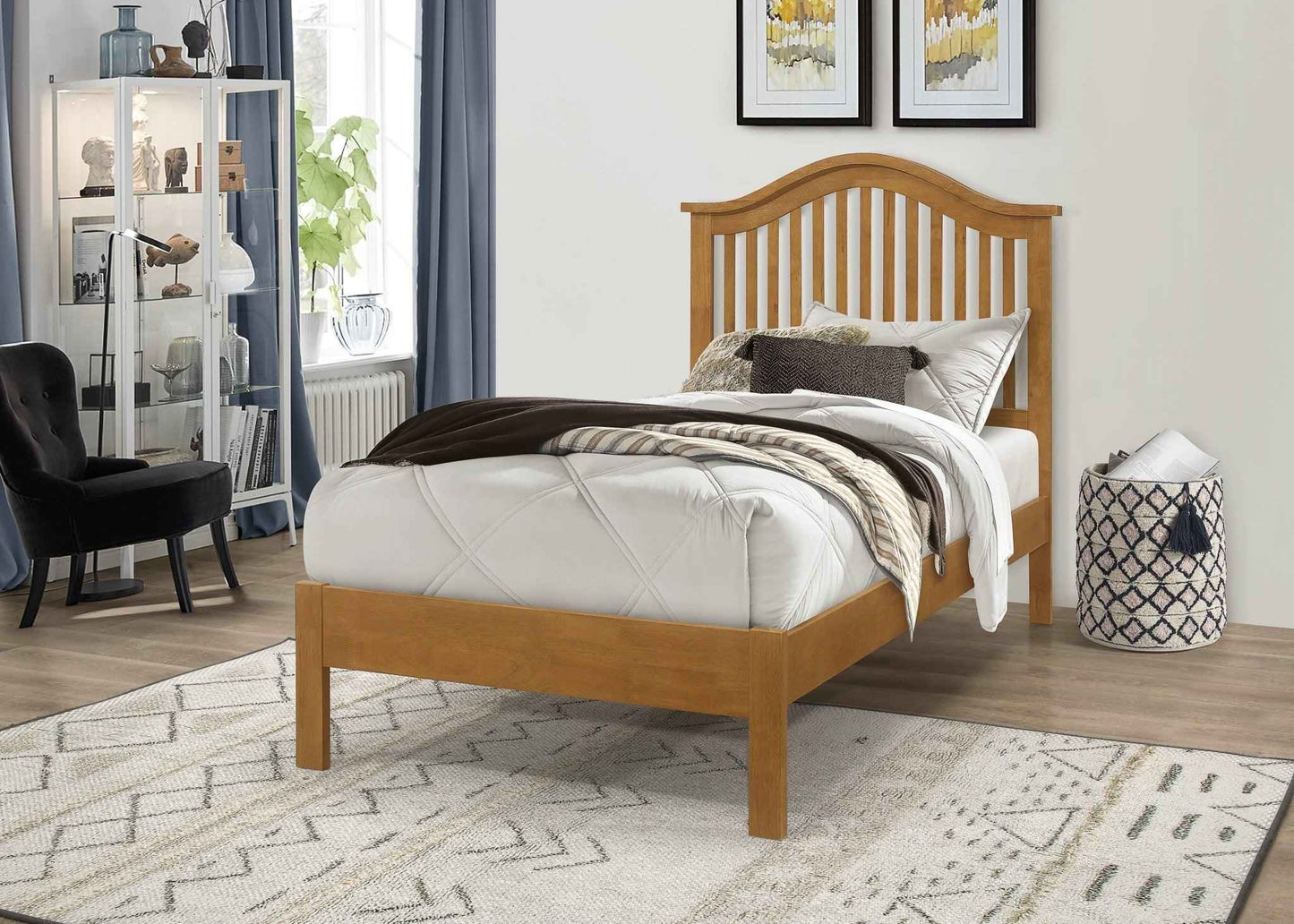 Chester Solid Wood Bed Frame