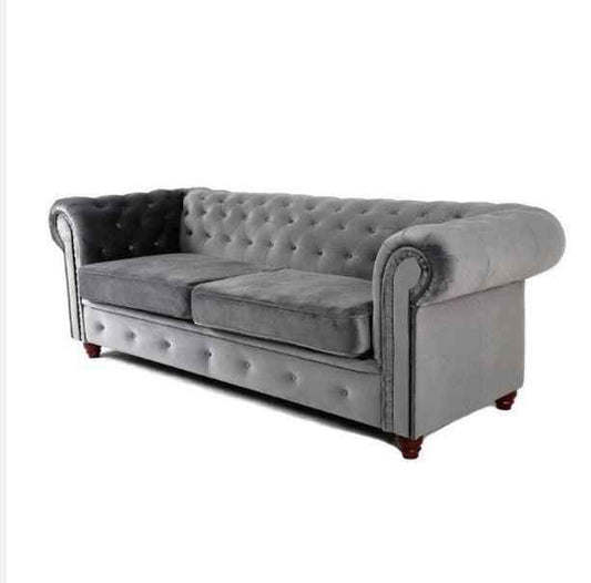 Chesterfield Infinity Velvet Fabric Sofa Collection