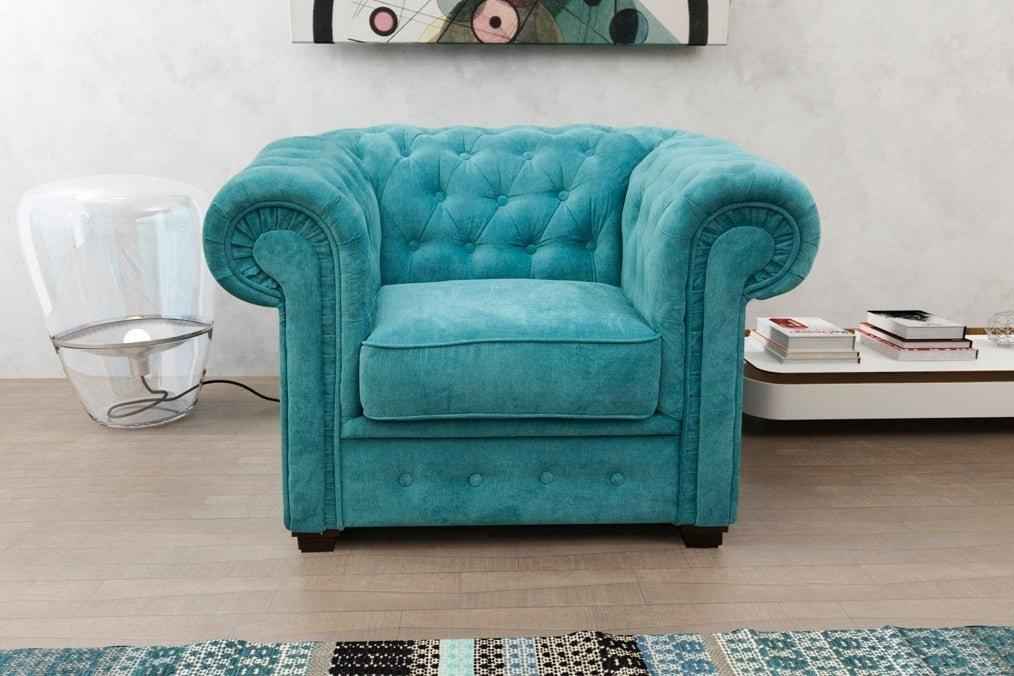 Ireby Chesterfield Fabric Sofa Collection