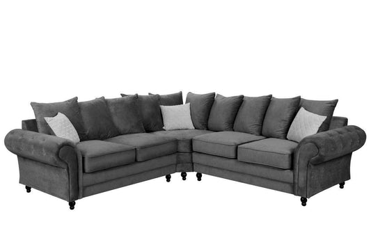 Rockliffe Fabric Full Corner Sofa 2C2
