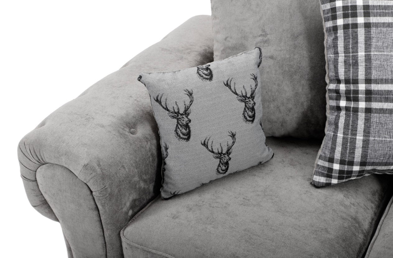 Verona Fabric  ScatterBack Corner Sofa Collection Lakeland Sofa Warehouse