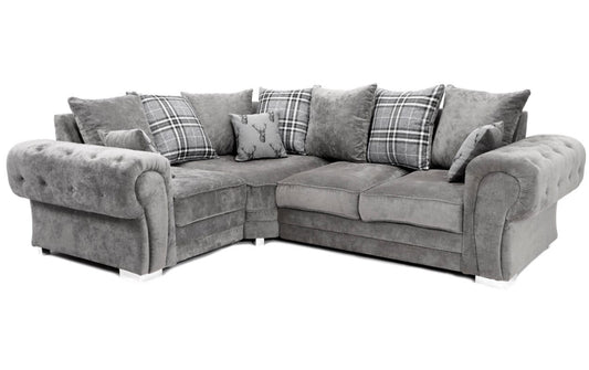 Verona Fabric  ScatterBack Corner Sofa Collection Lakeland Sofa Warehouse