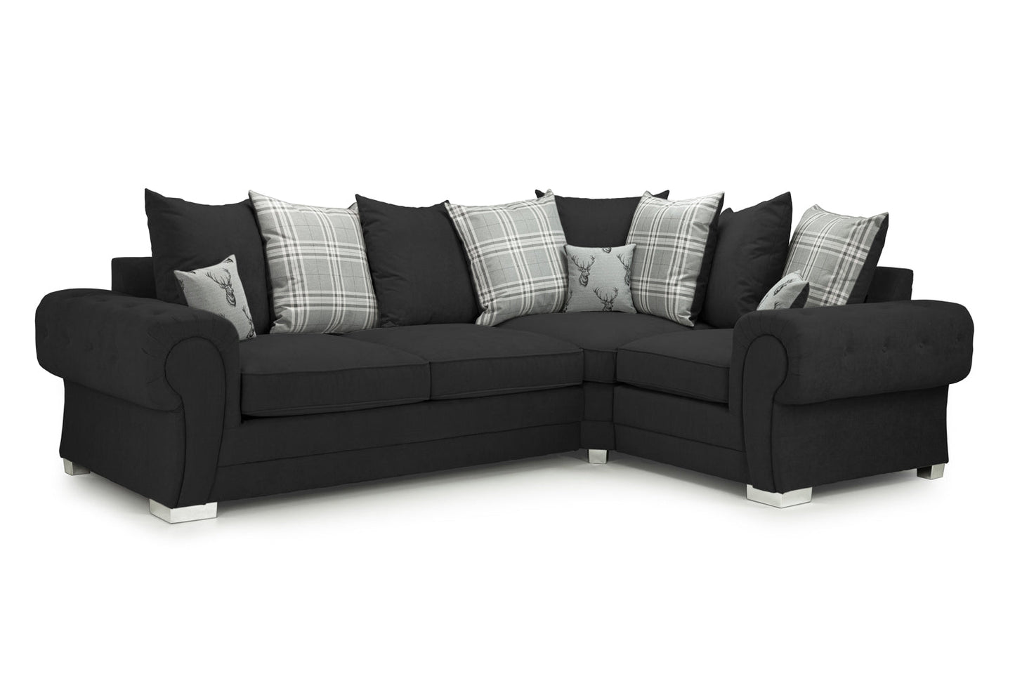 Verona Fabric  ScatterBack Corner Sofa Collection Lakeland Sofa Warehouse