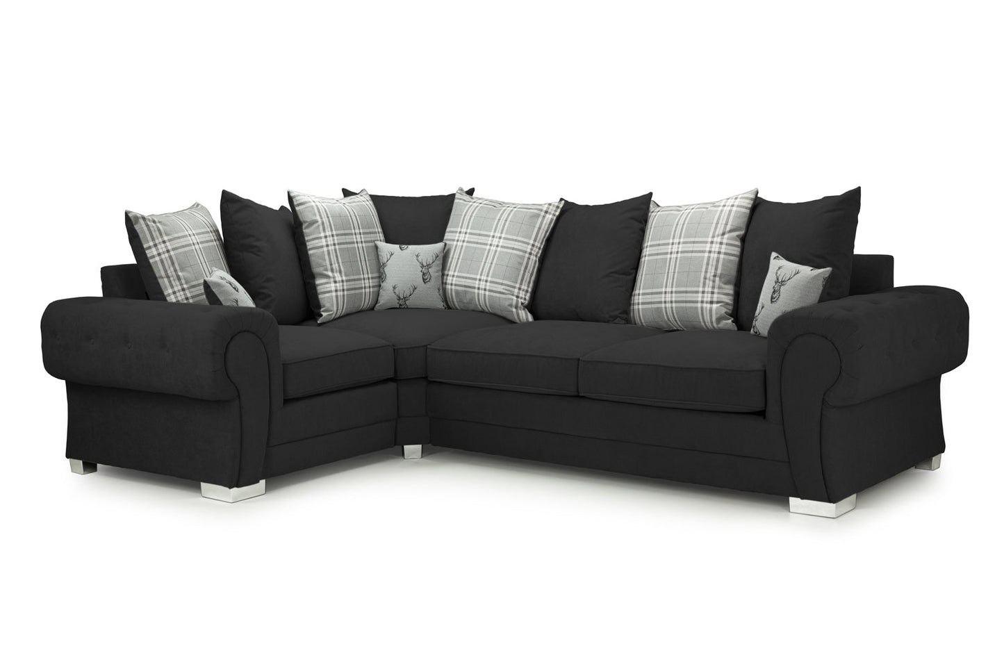 Verona Fabric  ScatterBack Corner Sofa Collection Lakeland Sofa Warehouse
