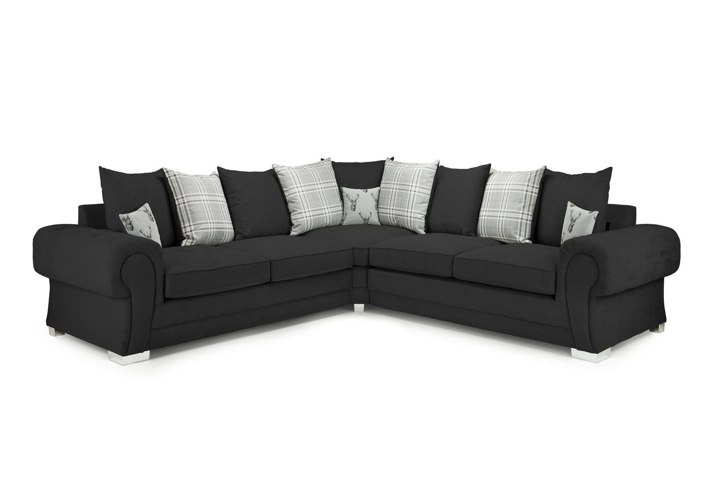Verona Fabric  ScatterBack Corner Sofa Collection Lakeland Sofa Warehouse