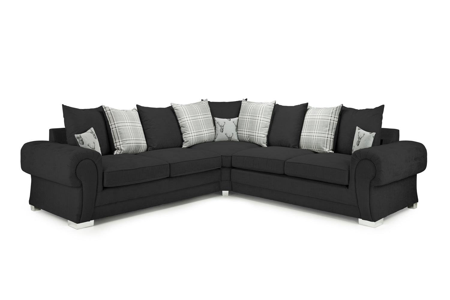 Verona Fabric  ScatterBack Corner Sofa Collection Lakeland Sofa Warehouse