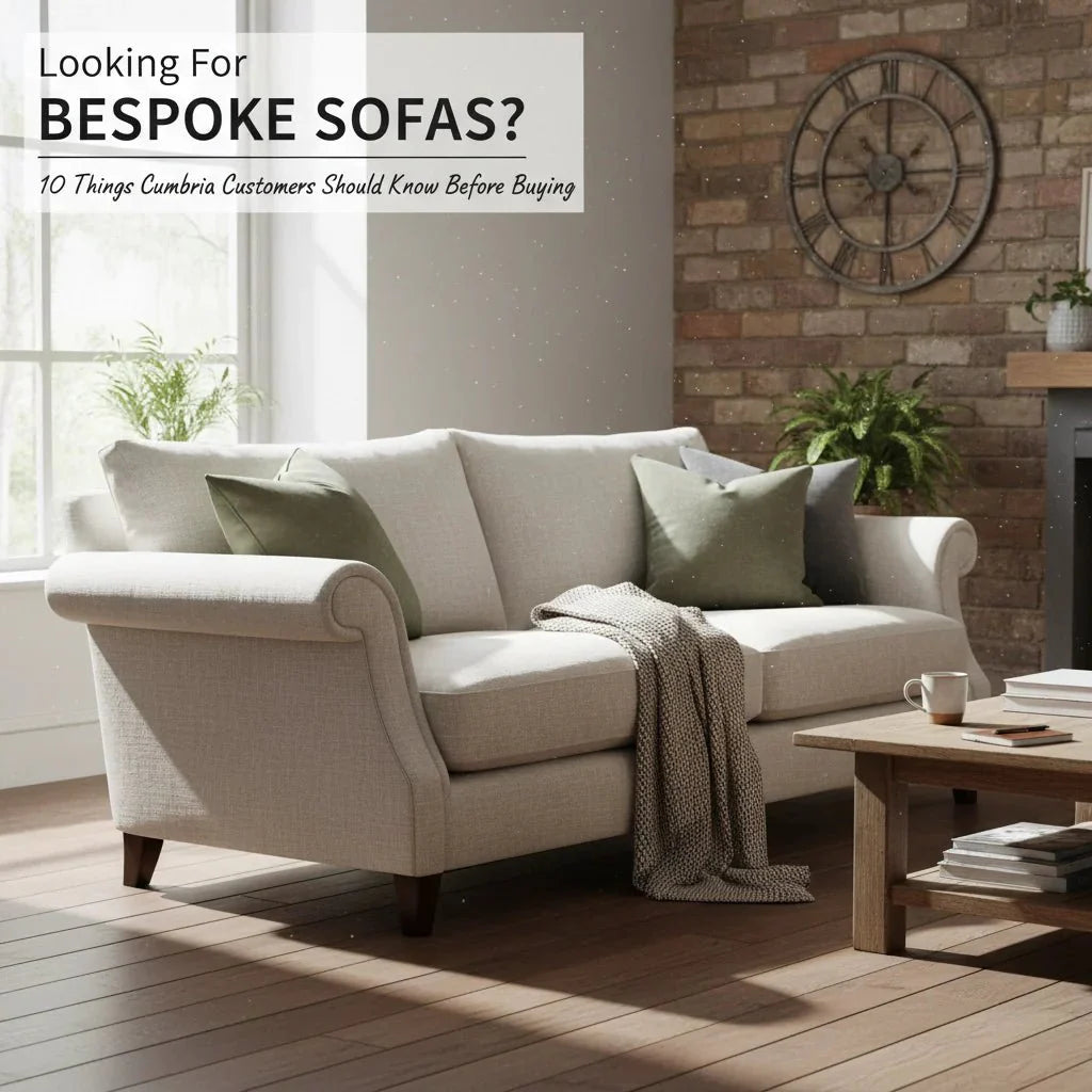 Looking For Bespoke Sofas? Here Are 10 Things Cumbria Customers Should Know Before Buying - Lakeland Sofa Warehouse