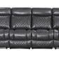 Atlanta Leather Reclining Corner Sofa in charcoal, featuring stitched design and plush, padded seats.