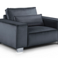 Sloane Plus Velvet Fabric Sofa Collection