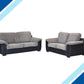 Alston Grey Jumbo Cord Fabric Sofa - Lakeland Sofa Warehouse