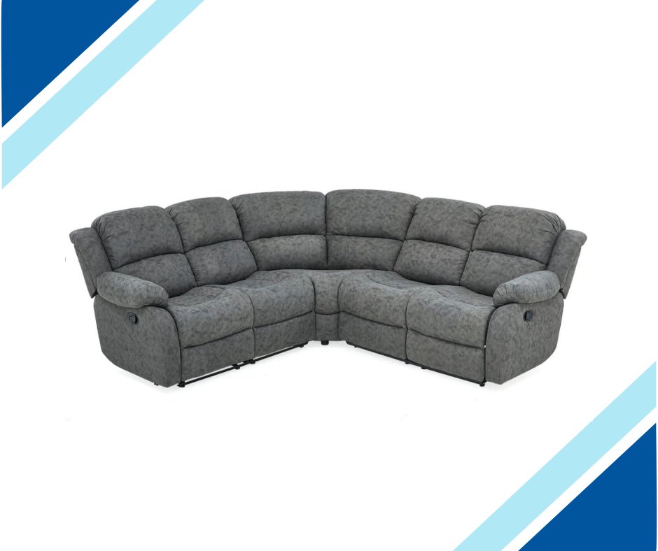 Askham Zonica Fabric Corner Recliner Sofa - Lakeland Sofa Warehouse