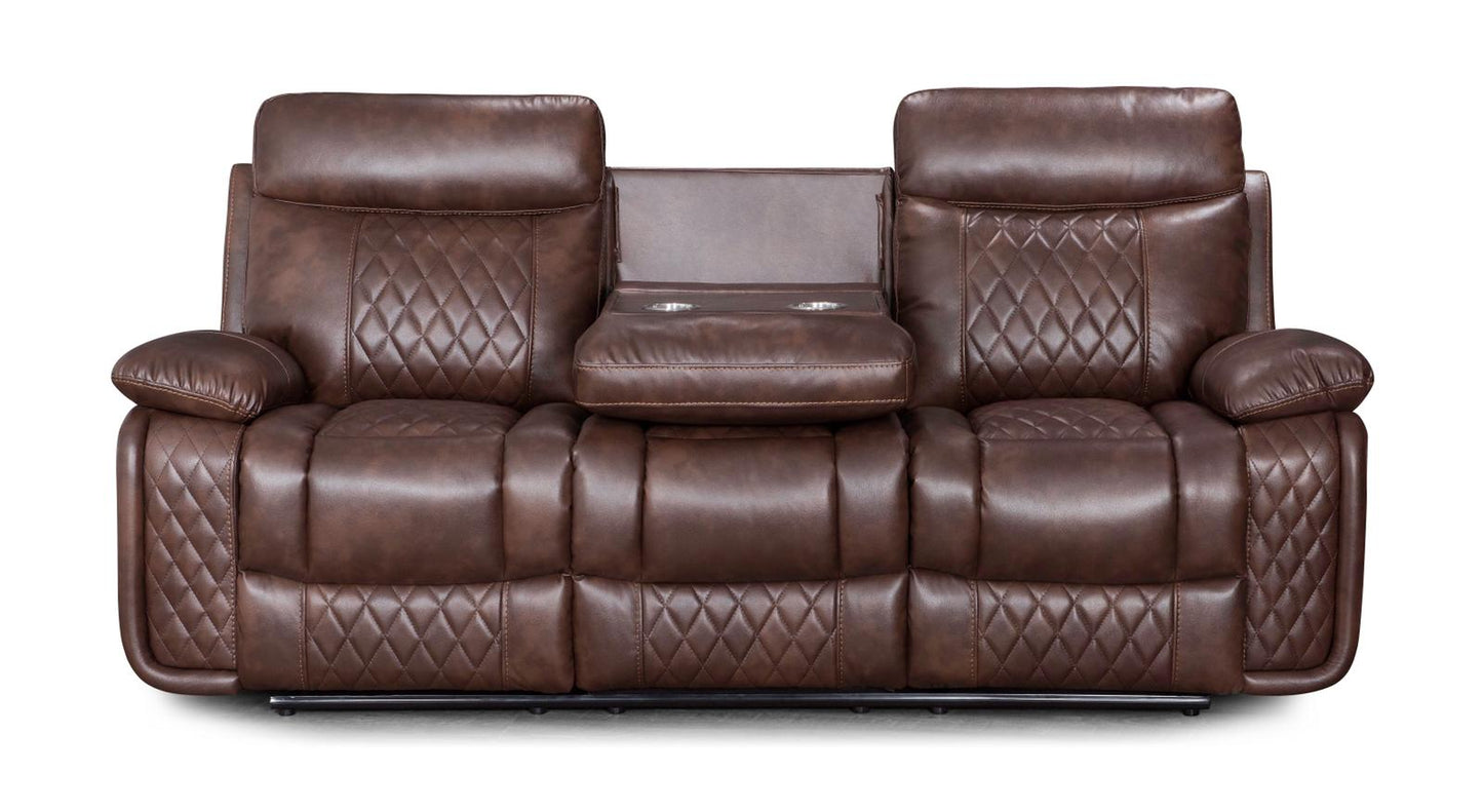 Atlanta Leather Reclining Corner Sofa Collection - Lakeland Sofa Warehouse