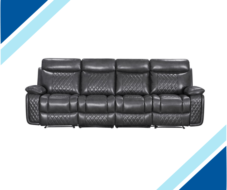 Atlanta Leather Reclining Corner Sofa Collection - Lakeland Sofa Warehouse