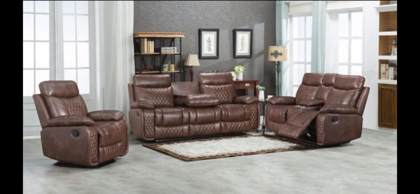 Atlanta Leather Reclining Corner Sofa Collection - Lakeland Sofa Warehouse