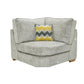 Bishop Fabric U Shaped Modular Corner Suite Sofa (Build your own) - Lakeland Sofa Warehouse