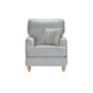 Canterbury Fabric Sofa Collection, classic English style chair with cushion.