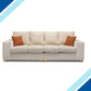 Cloud Fabric 4 Seater Sofa - Lakeland Sofa Warehouse