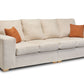 Cloud Fabric 4 Seater Sofa - Lakeland Sofa Warehouse