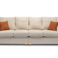 Cloud Fabric 4 Seater Sofa - Lakeland Sofa Warehouse