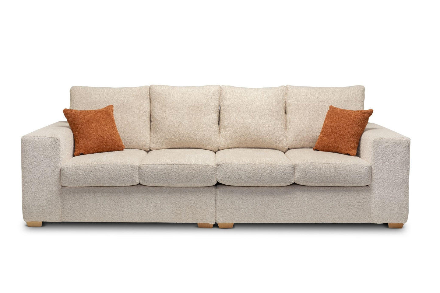 Cloud Fabric 4 Seater Sofa - Lakeland Sofa Warehouse