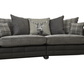  The Darwin Two Tone Fabric Sofa- Lakeland Sofa Warehouse