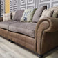  The Darwin Two Tone Fabric Sofa- Lakeland Sofa Warehouse