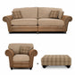  The Darwin Two Tone Fabric Sofa- Lakeland Sofa Warehouse