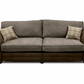  The Darwin Two Tone Fabric Sofa- Lakeland Sofa Warehouse