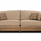  The Darwin Two Tone Fabric Sofa- Lakeland Sofa Warehouse