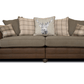  The Darwin Two Tone Fabric Sofa- Lakeland Sofa Warehouse