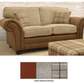  The Darwin Two Tone Fabric Sofa- Lakeland Sofa Warehouse