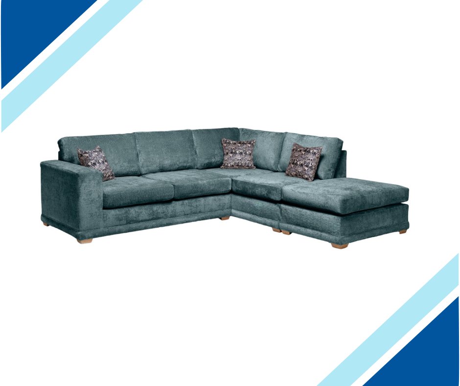 Deluxe Fabric Corner Sofa - Lakeland Sofa Warehouse