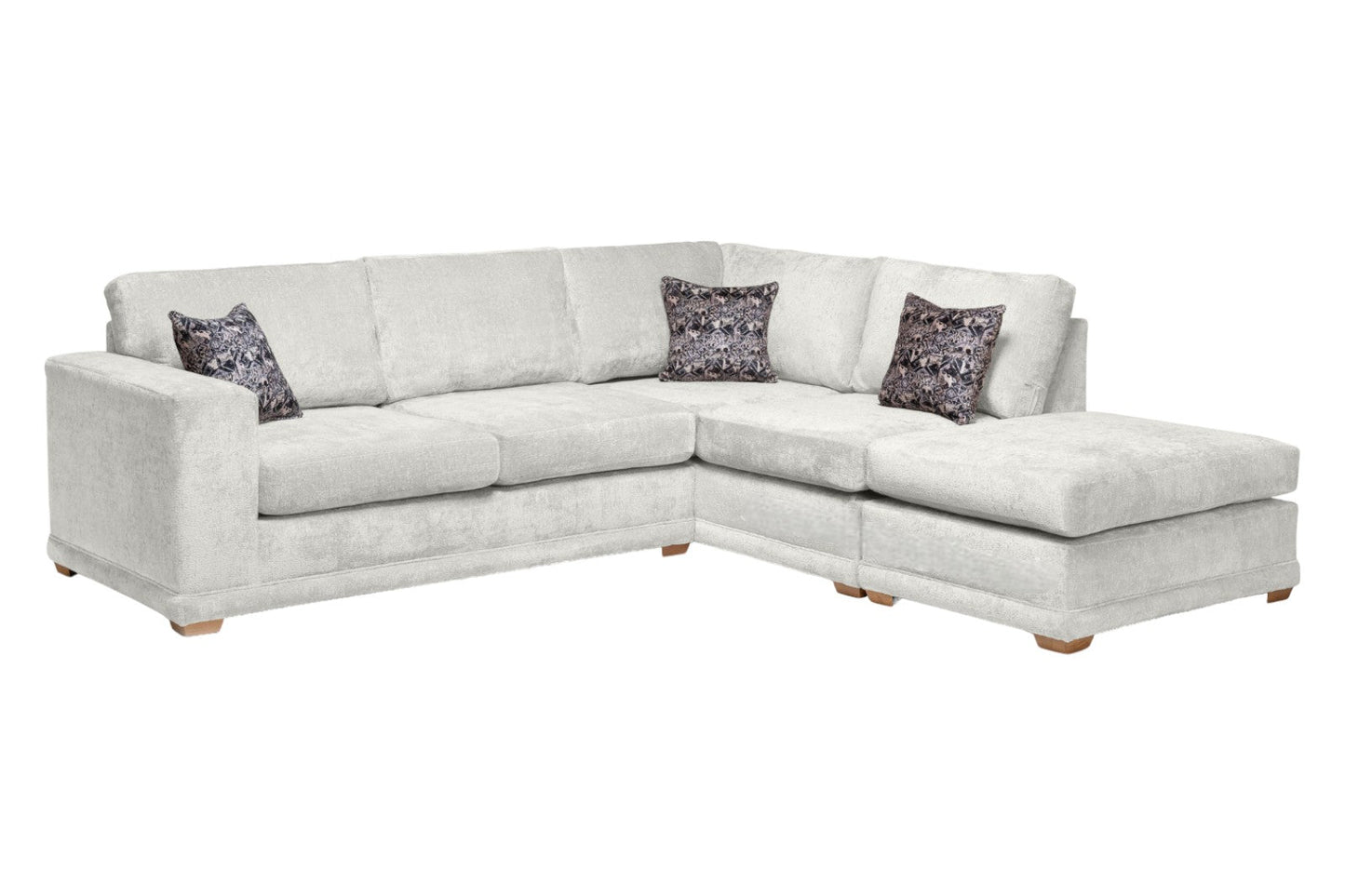 Deluxe Fabric Corner Sofa - Lakeland Sofa Warehouse