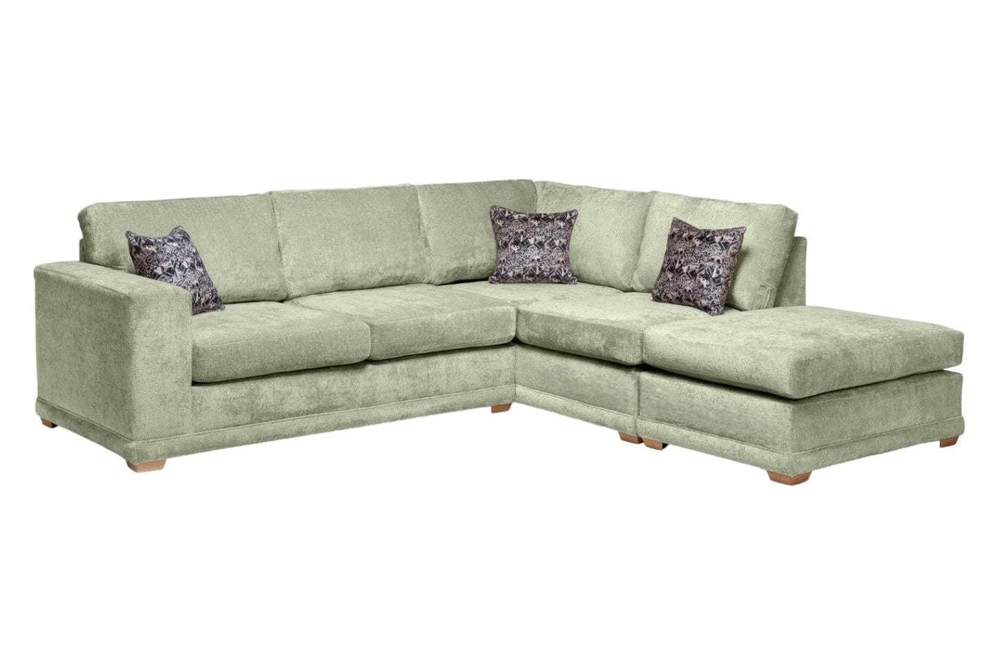 Deluxe Fabric Corner Sofa - Lakeland Sofa Warehouse