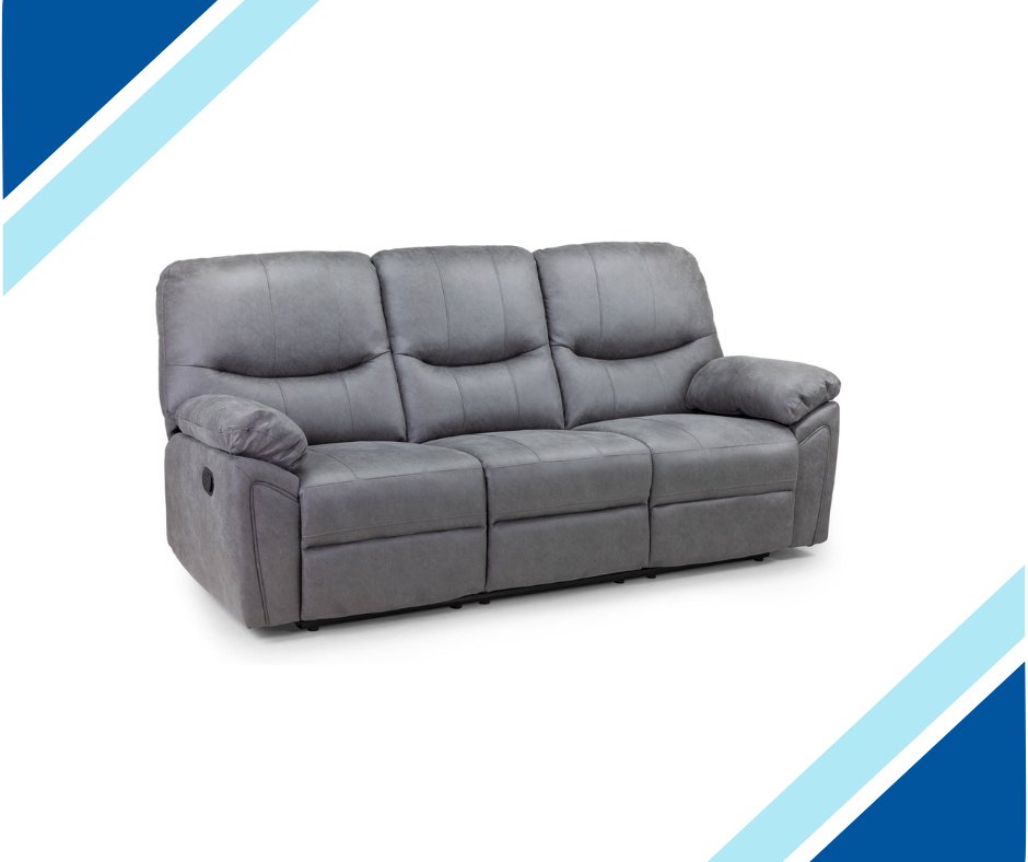 Dent Fabric Recliner Sofa Set - Lakeland Sofa Warehouse