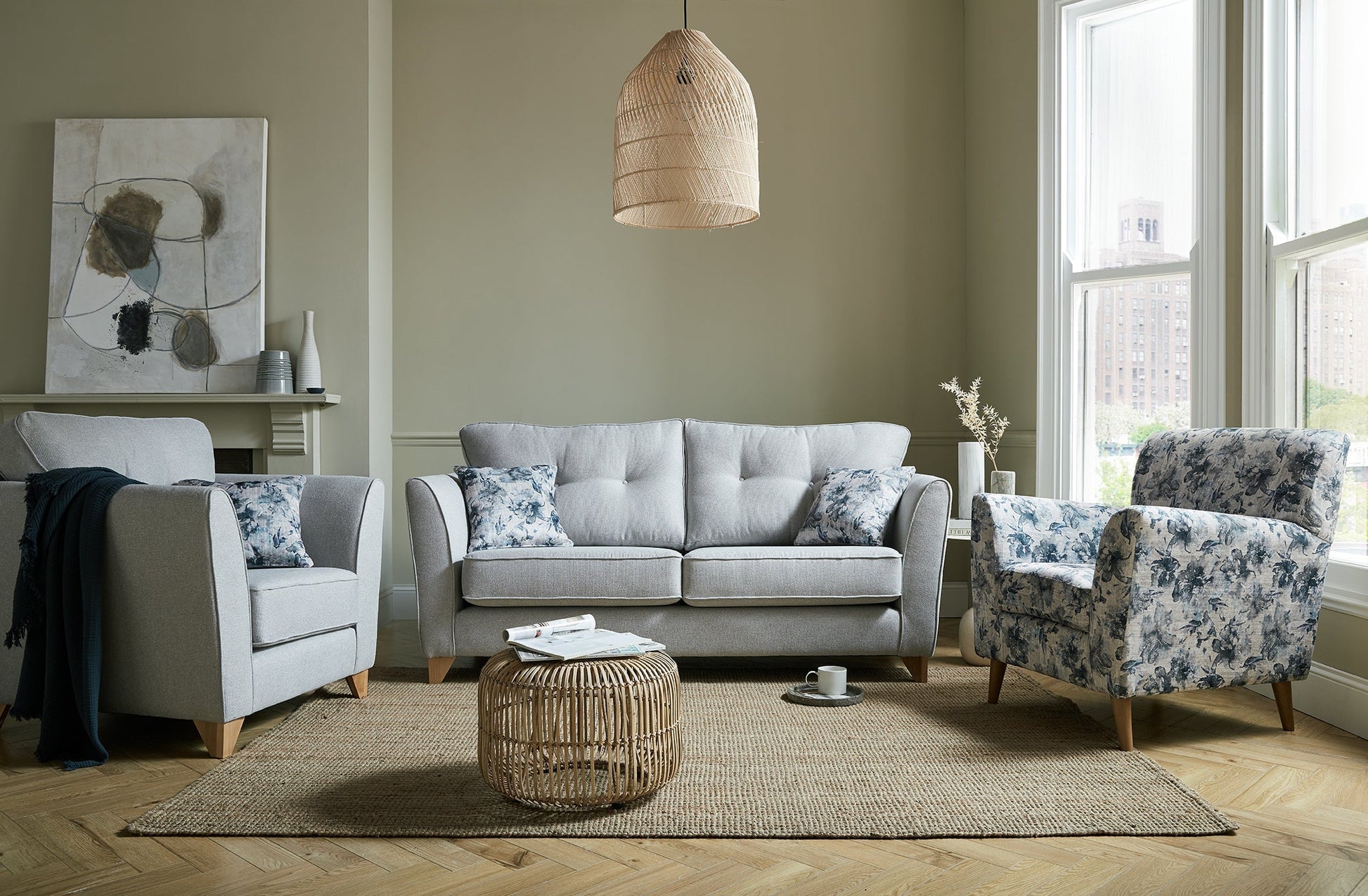 Eclipse Fabric Corner Sofa Collection - Lakeland Sofa Warehouse