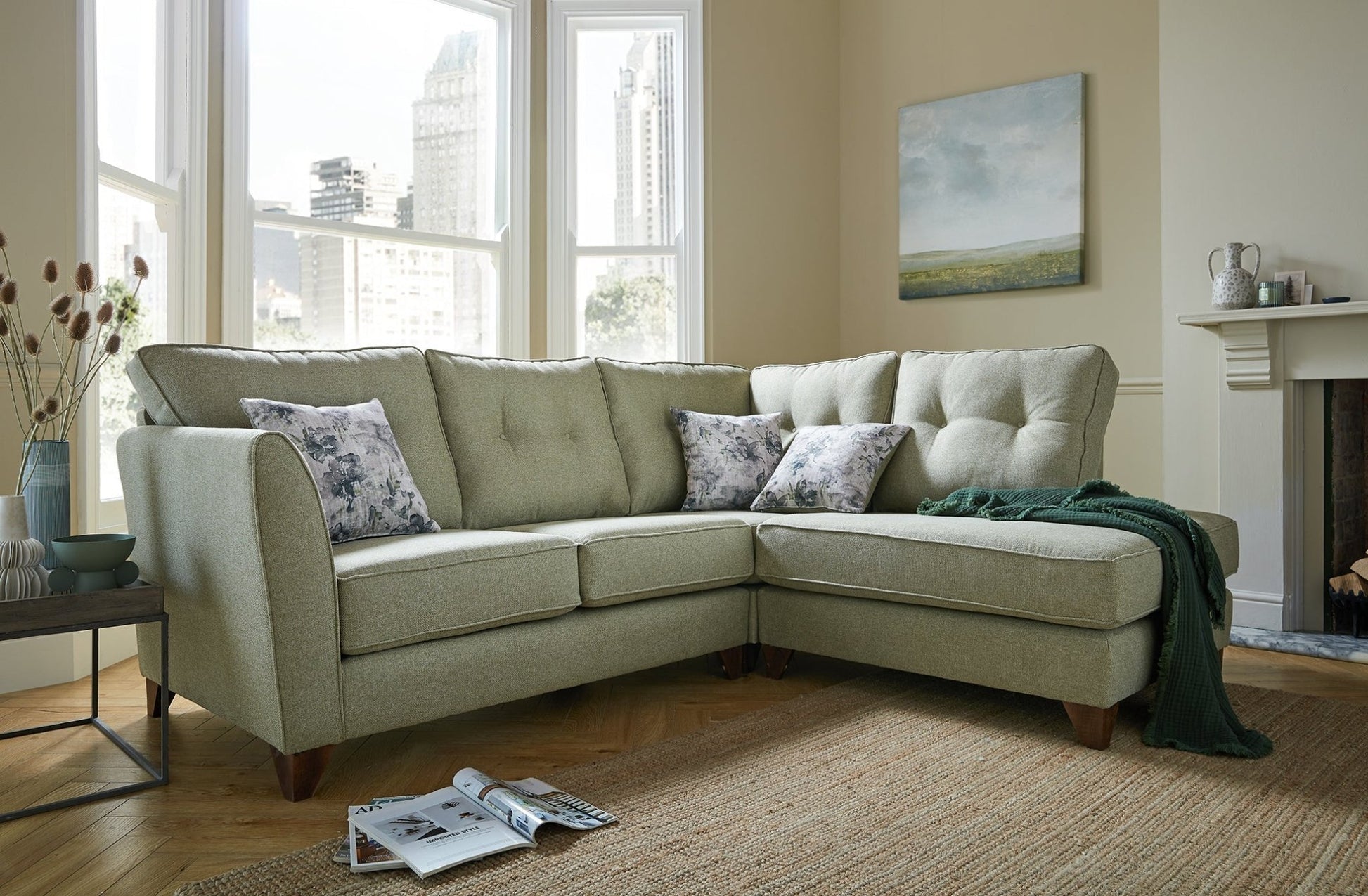 Eclipse Fabric Corner Sofa Collection - Lakeland Sofa Warehouse