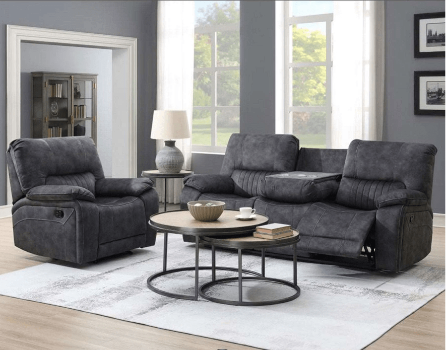 Hamilton Fabric Recliner Sofa - Lakeland Sofa Warehouse