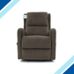 Hastings Rise and Recline Armchair Electric Dual Motor Brown - Lakeland Sofa Warehouse