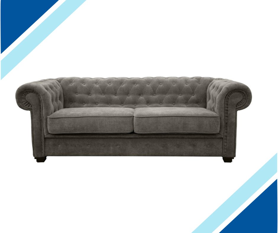 Ireby Chesterfield Sofa Bed In Fabric - Lakeland Sofa Warehouse