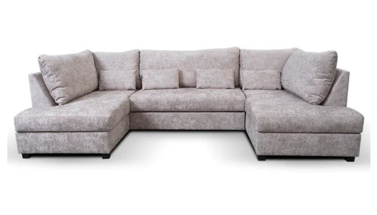 London U Shape Fabric Sofa - Lakeland Sofa Warehouse