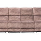 Milano Fabric Reclining Corner Sofa in suede fabric.