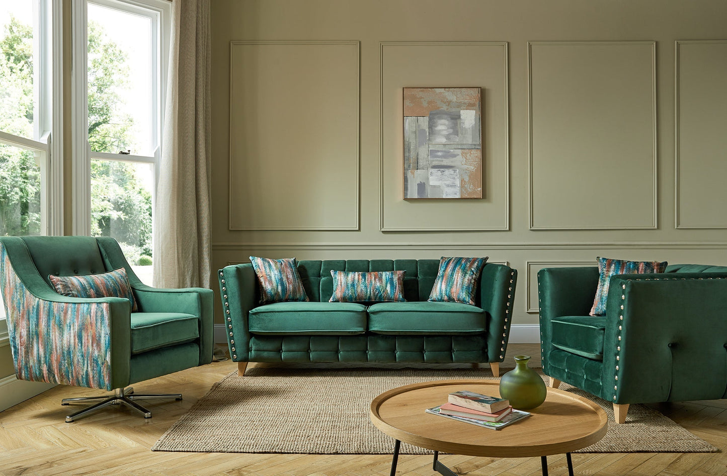 Nevada Fabric Corner Sofa Collection - Lakeland Sofa Warehouse